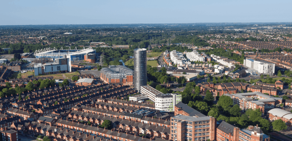 leicester skyline
