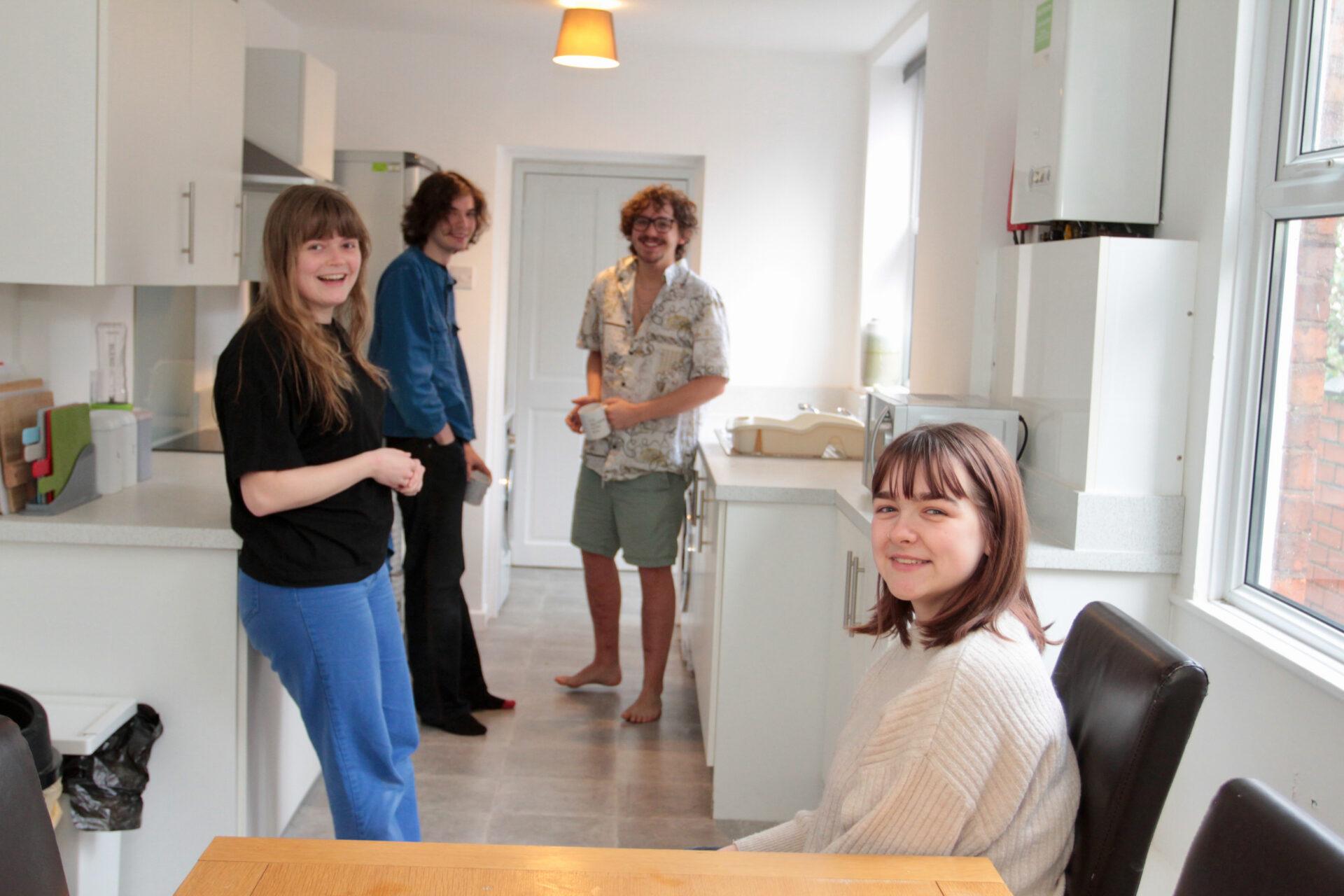Students in house