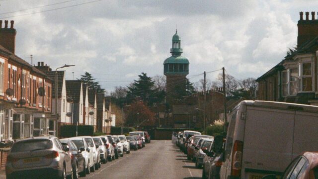 Loughborough town centre view